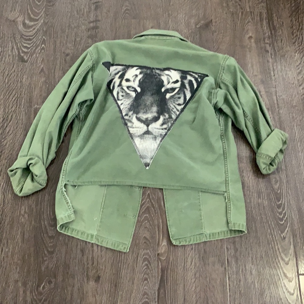 Vintage Redeux tiger army jacket